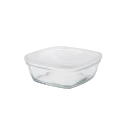 Outlet Freshbox - Boite de conservation carrée couvercle blanc 1,15L Professionnels De La Restauration|Boîtes Carrées
