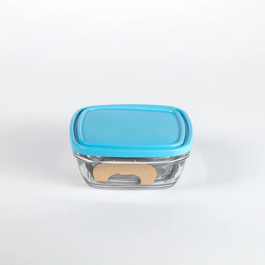 Online Freshbox - Boite de conservation carrée couvercle bleu 1,15L Professionnels De La Restauration|Boîtes Carrées