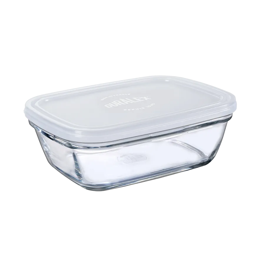 Clearance Freshbox - Boite de conservation rectangulaire couvercle blanc 1,1L Professionnels De La Restauration|Boîtes Rectangulaires