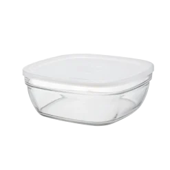 Outlet Freshbox - Boite de conservation carrée couvercle blanc 3,1L Boîtes Carrées