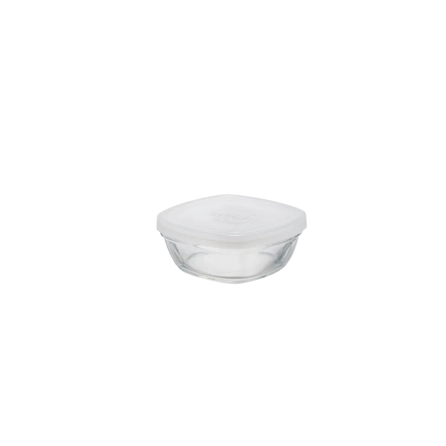 Best Freshbox - Boite de conservation carrée couvercle blanc 15cl Boîtes Carrées