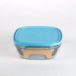 Clearance Freshbox - Boite de conservation carrée couvercle bleu 3,1L Boîtes Carrées