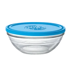 Clearance Freshbox - Boite de conservation ronde couvercle bleu 2,4L Boîtes Rondes