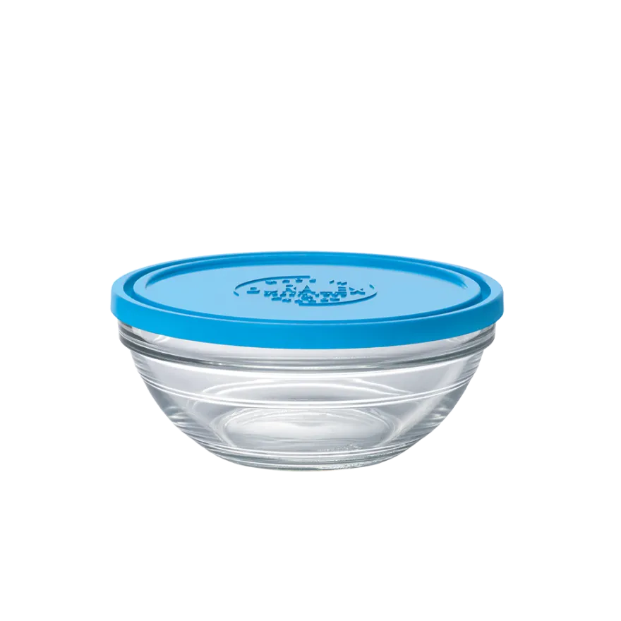 Best Freshbox - Boite de conservation ronde couvercle bleu 97cl Professionnels De La Restauration|Boîtes Rondes