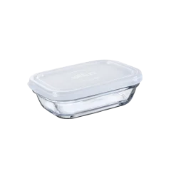 Sale Freshbox - Boite de conservation rectangulaire couvercle blanc 39cl Professionnels De La Restauration|Boîtes Rectangulaires