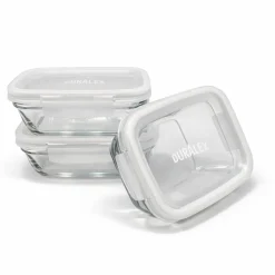 Outlet Freshbox - Boite de conservation à ailette couvercle blanc 1.1L Professionnels De La Restauration|Boîtes Rectangulaires