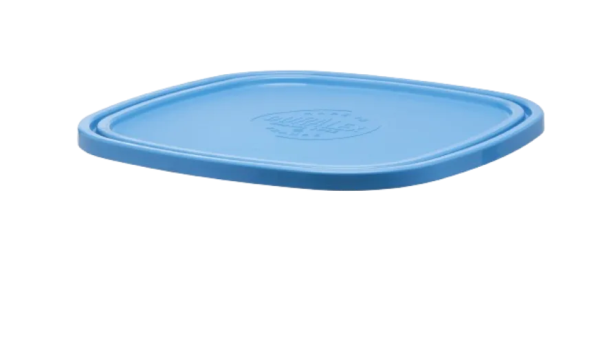 Discount Freshbox - Couvercle Bleu carré - 23cm Professionnels De La Restauration|Couvercles