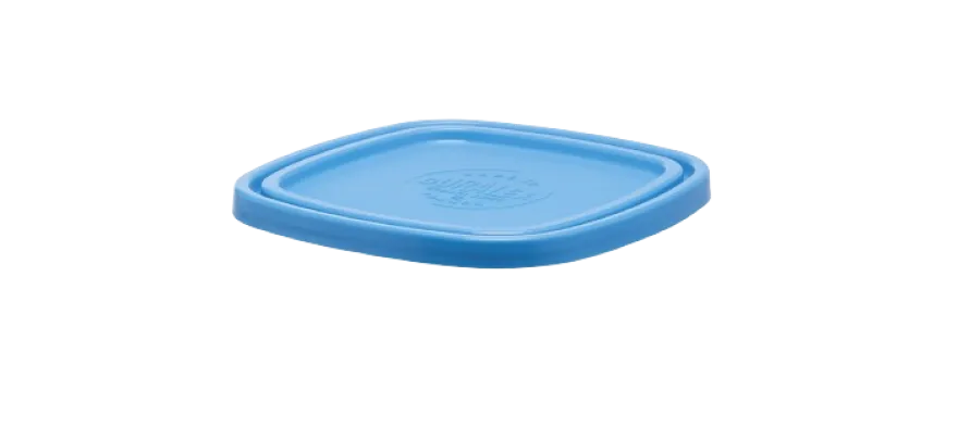 Hot Freshbox - Couvercle Bleu carré - 14cm Professionnels De La Restauration|Couvercles
