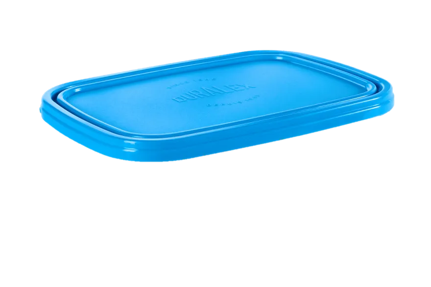 Freshbox - Couvercle Bleu rectangulaire - 19cm Professionnels De La Restauration|Couvercles