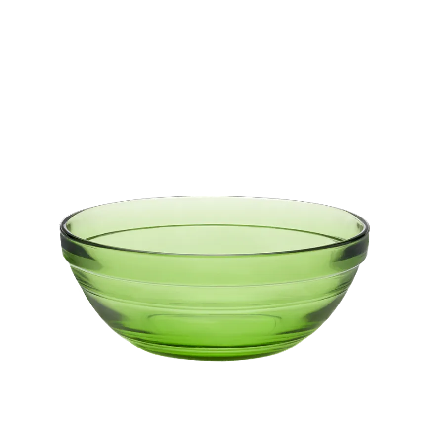 Hot Le Gigogne - Saladier en verre Empilable 50 cl - 14 cm Vert Professionnels De La Restauration|Saladiers