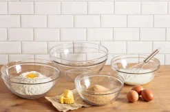 Outlet Le Gigogne - Saladier en verre transparent 23cm - 2,4L Saladiers|Saladiers