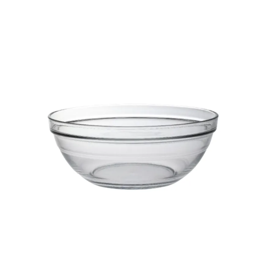 Online Le Gigogne - Saladier en verre transparent Empilable 1,59L - 20,5cm Professionnels De La Restauration|Saladiers