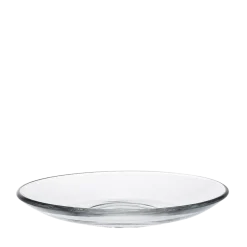 Discount Le Gigogne - Soucoupe en verre transparent 13,5 cm Professionnels De La Restauration