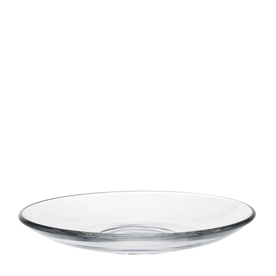 Discount Le Gigogne - Soucoupe en verre transparent 13,5 cm Professionnels De La Restauration