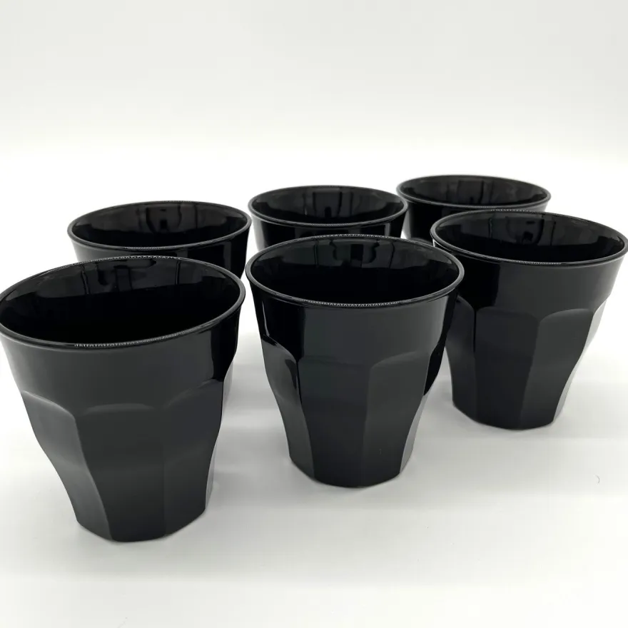 Sale Le Picardie Noir brillant - Verre 25cl Professionnels De La Restauration|Verres À Eau