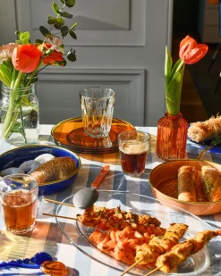 New Lys - Plat de service en verre transparent ovale 31cm Professionnels De La Restauration|Plats De Service
