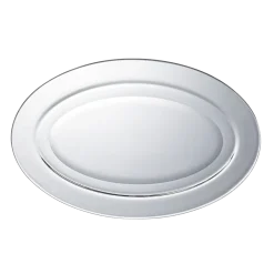 Outlet Lys - Plat de service en verre transparent ovale 36cm Professionnels De La Restauration|Plats De Service