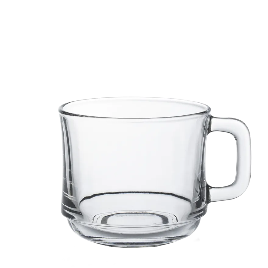 Lys - Tasse en verre transparent Empilable 22 cl Professionnels De La Restauration|Tasses