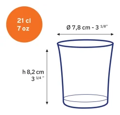 Sale Lys - Verre transparent 21 cl Professionnels De La Restauration|Verres À Eau