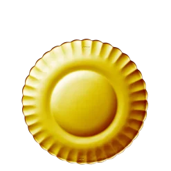 Picardie - Assiettes à dessert x6 - Vermeil - 20,5cm Professionnels De La Restauration|Assiettes