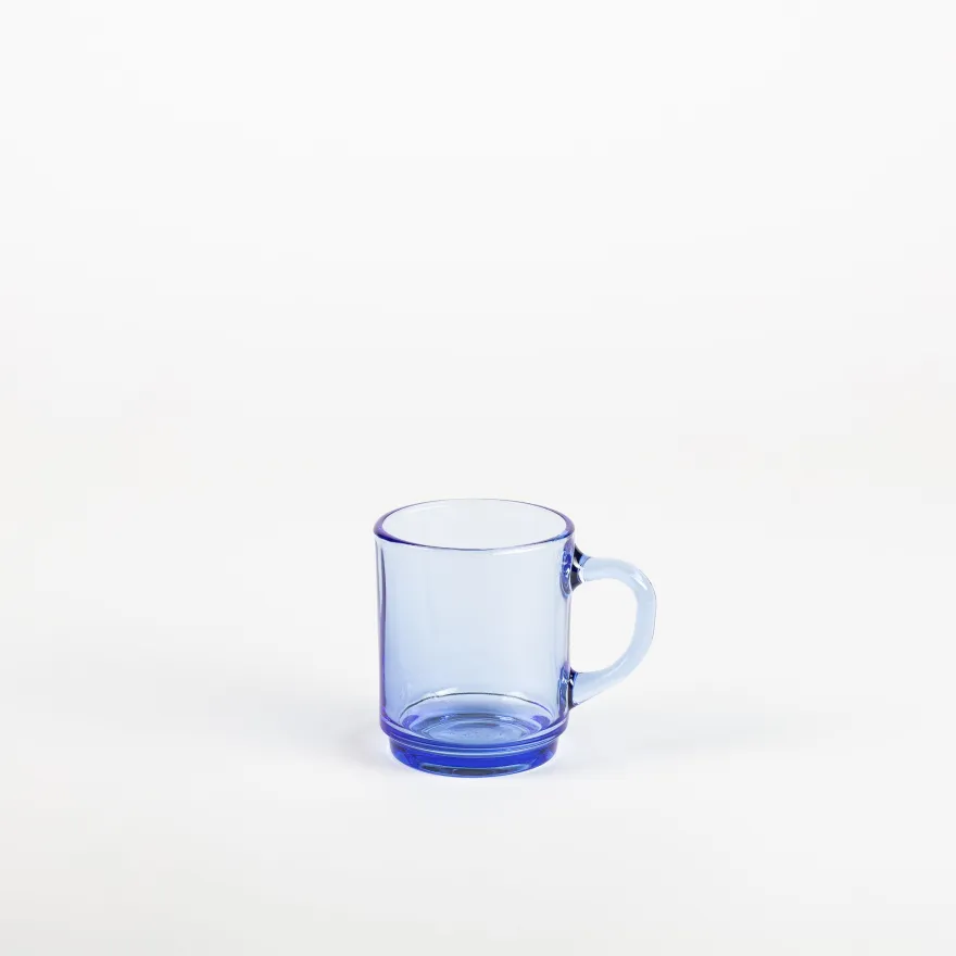 Sale Versailles - Mug en verre Bleu Marine 26 cl Professionnels De La Restauration|Mugs