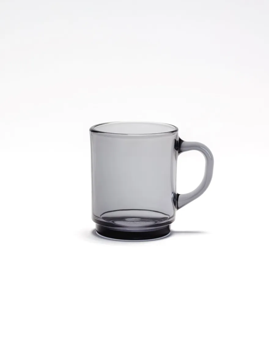 Versailles - Mug en verre Gris 26 cl Professionnels De La Restauration|Mugs