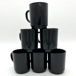 Outlet Versailles - Mug en verre Noir 26 cl Professionnels De La Restauration|Mugs