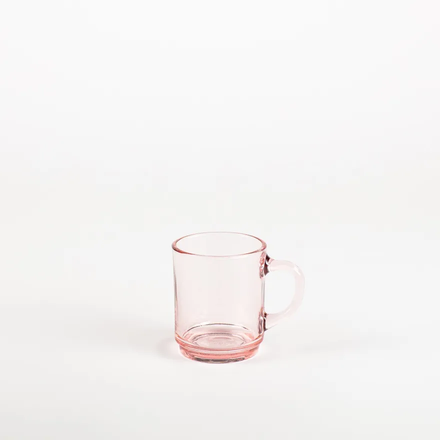 Versailles - Mug en verre Rose 26 cl Professionnels De La Restauration|Mugs