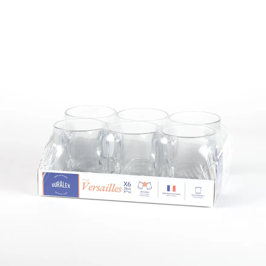 Hot Versailles - Mug en verre Transparent 26 cl Professionnels De La Restauration|Mugs