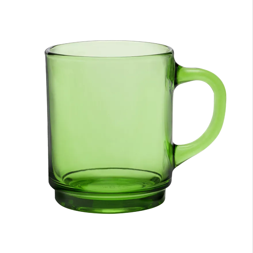 New Versailles - Mug en verre Vert 26 cl Professionnels De La Restauration|Mugs